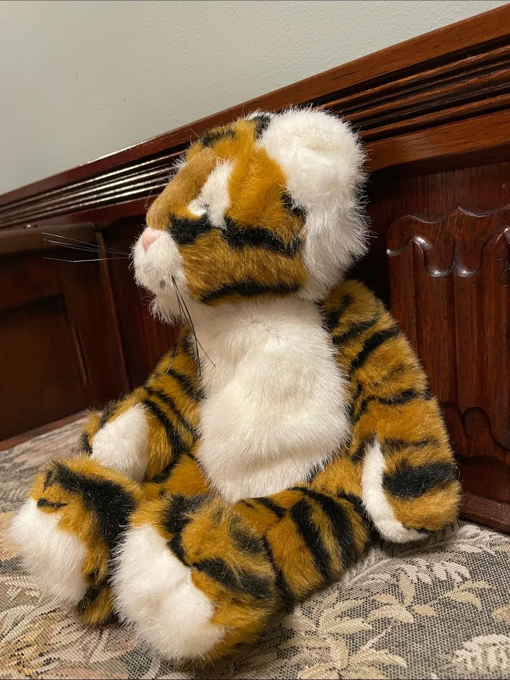 Boyd’s plush tiger cat.